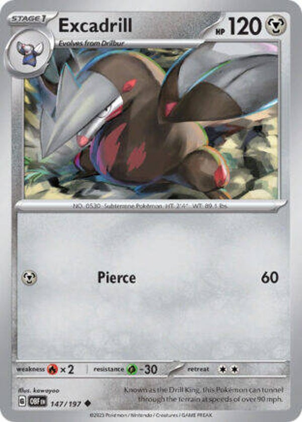 OBF 147 Excadrill reverse holo