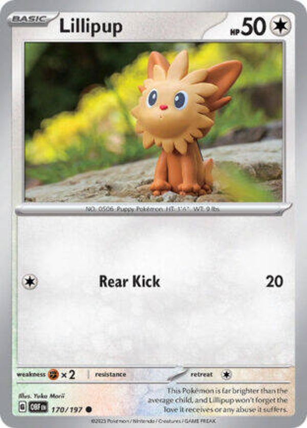OBF 170 Lillipup reverse holo