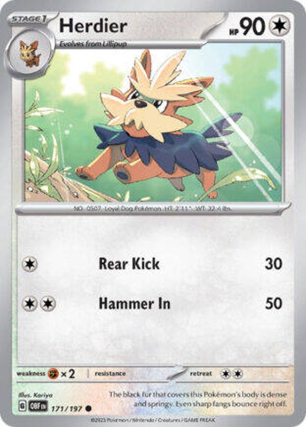 OBF 171 Herdier reverse holo