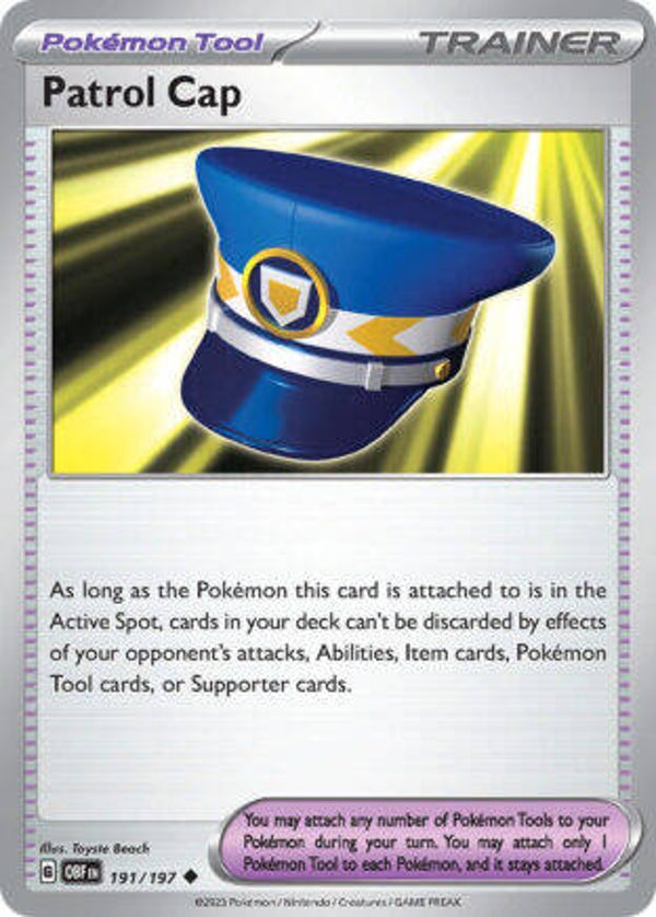 OBF 191 Patrol Cap reverse holo