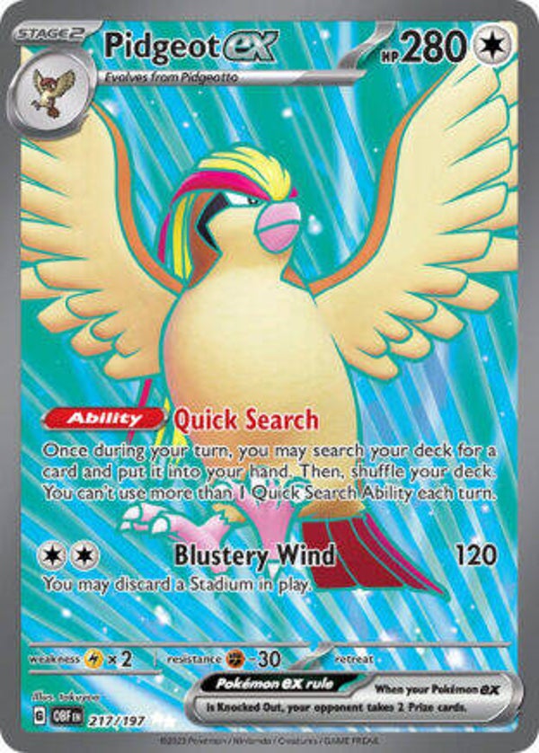 OBF 217 Pidgeot EX