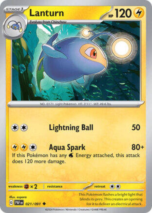 PAF 021 Lanturn reverse holo