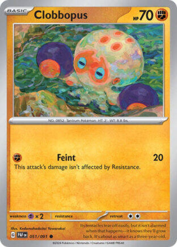 PAF 051 Clobbopus reverse holo