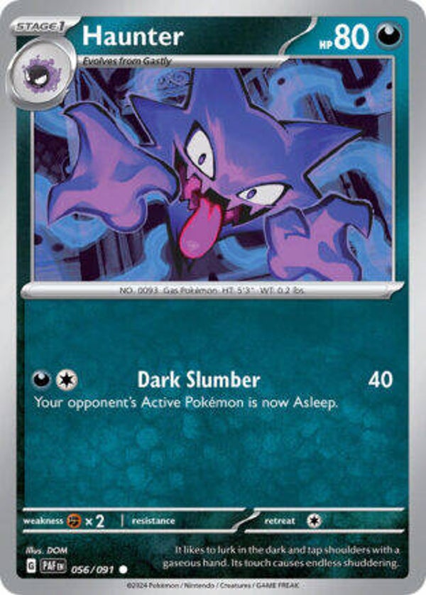 PAF 056 Haunter reverse holo