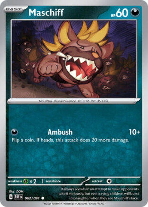 PAF 062 Maschiff reverse holo