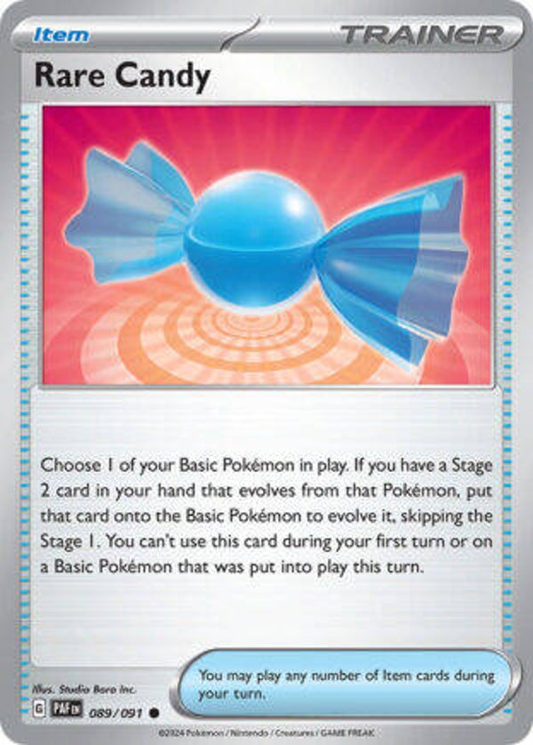 PAF 089 Rare Candy reverse holo