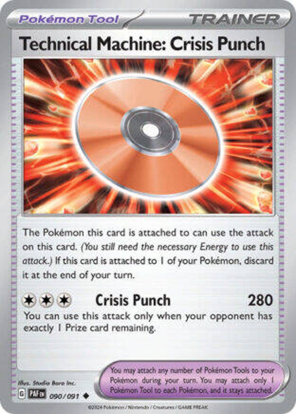 PAF 090 Technical Machine Crisis Punch reverse holo