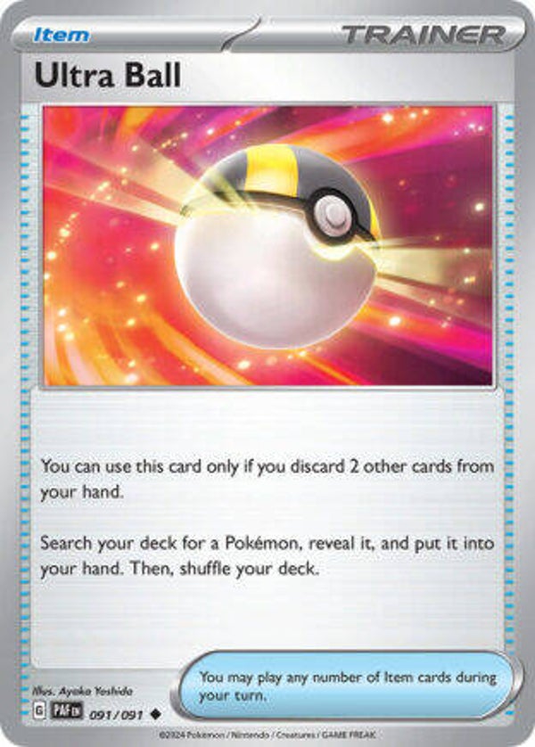 PAF 091 Ultra Ball reverse holo