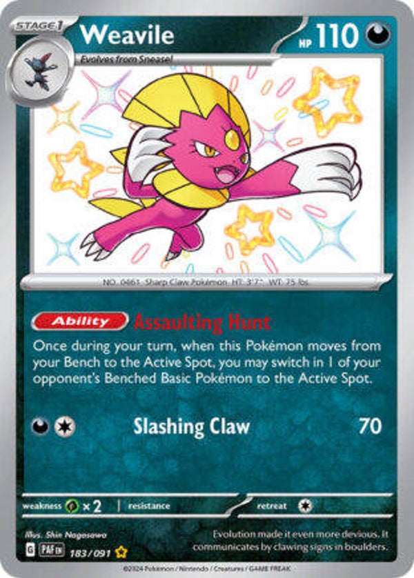 PAF 183 Weavile