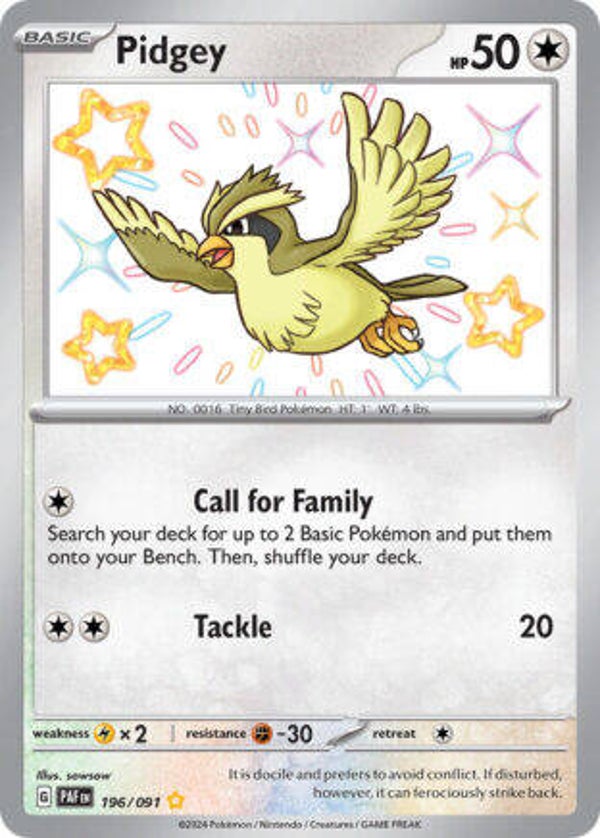PAF 196 Pidgey