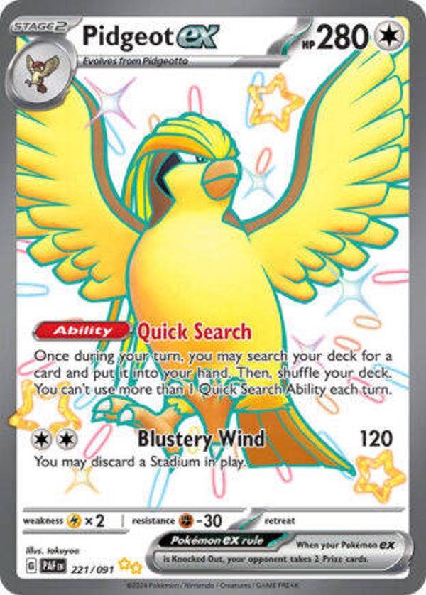 PAF 221 Pidgeot EX