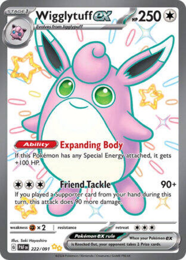 PAF 222 Wigglytuff EX