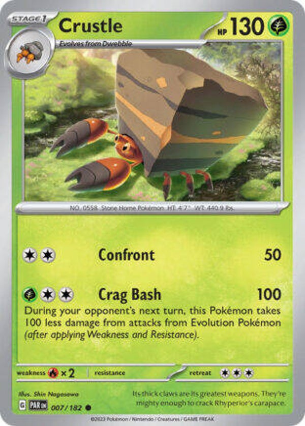 PAR 007 Crustle reverse holo