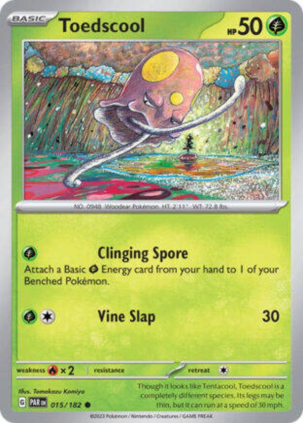 PAR 015 Toedscool reverse holo