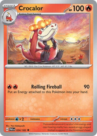 PAR 024 Crocalor reverse holo