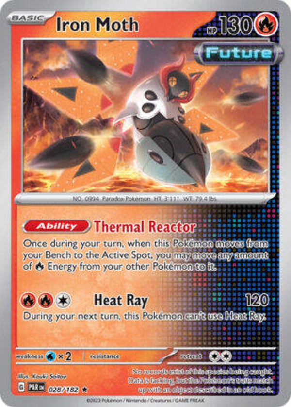 PAR 028 Iron Moth reverse holo