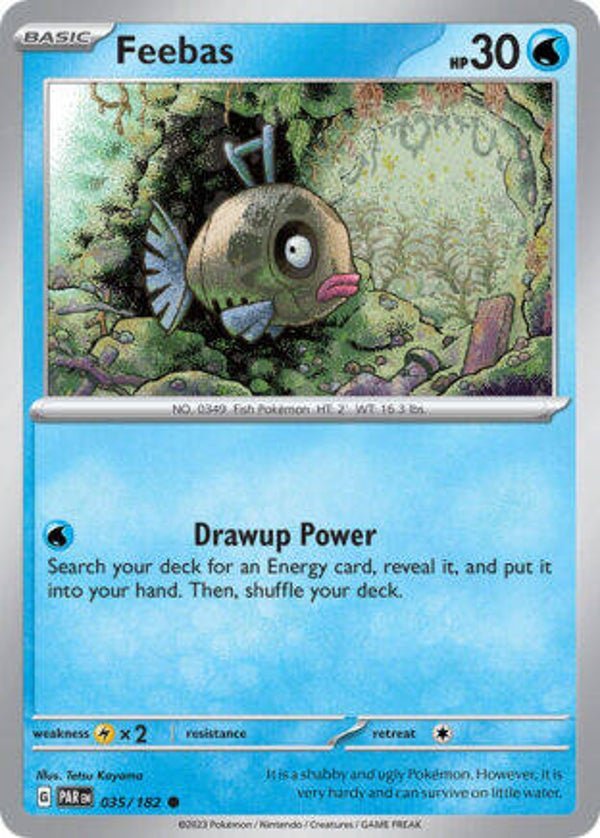 PAR 035 Feebas reverse holo
