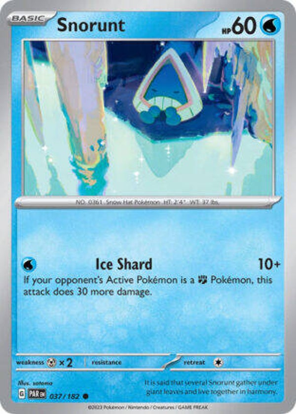 PAR 037 Snorunt reverse holo
