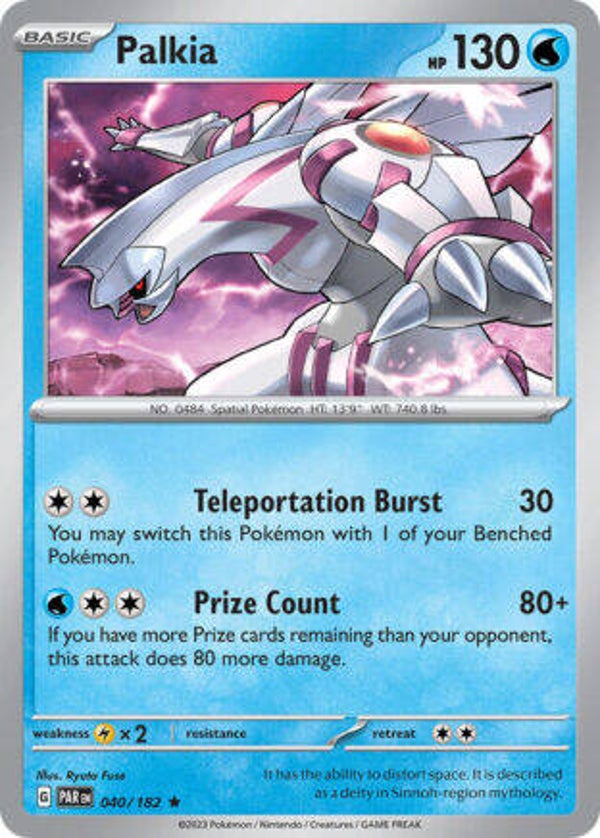 PAR 040 Palkia reverse holo
