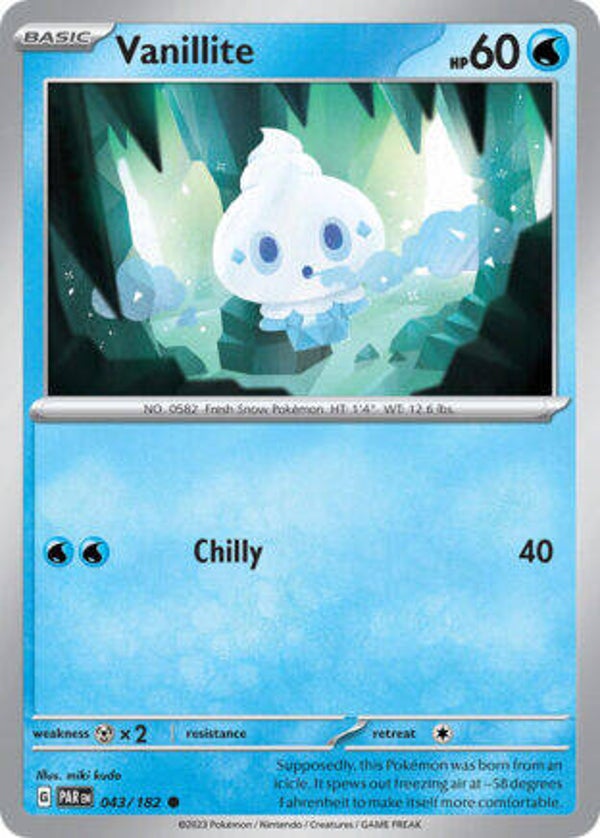 PAR 043 Vanillite reverse holo