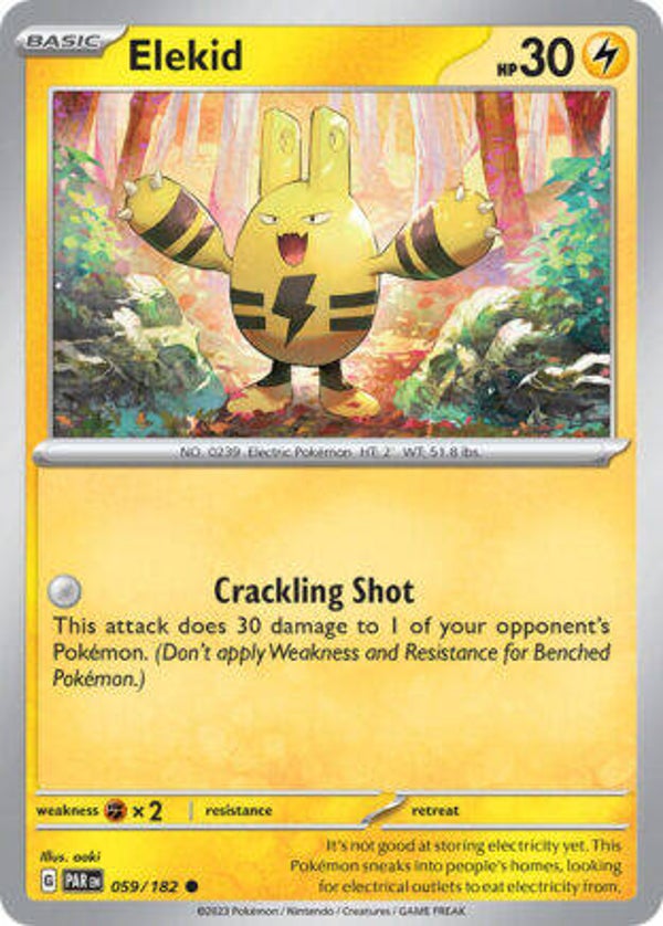 PAR 059 Elekid reverse holo