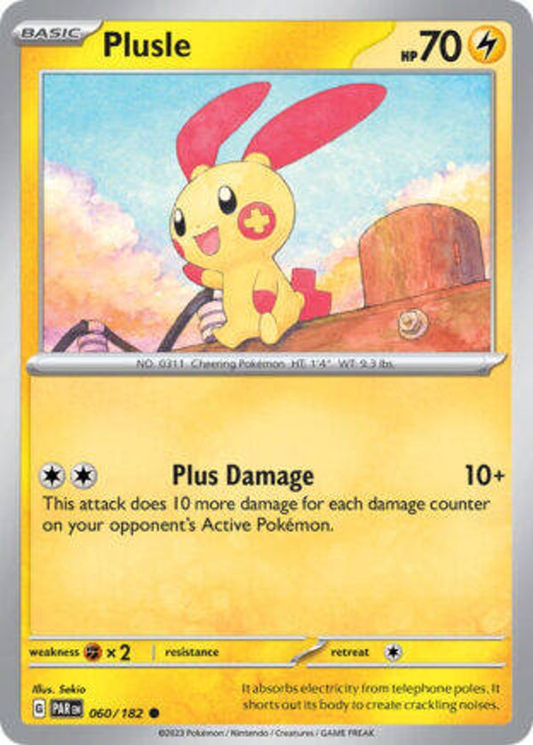 PAR 060 Plusle reverse holo