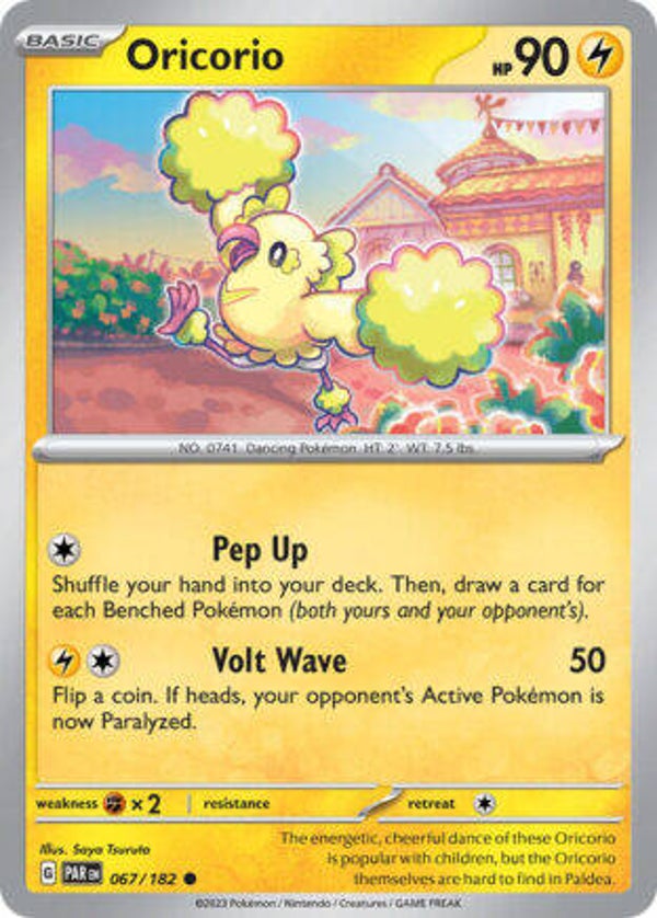 PAR 067 Oricorio reverse holo
