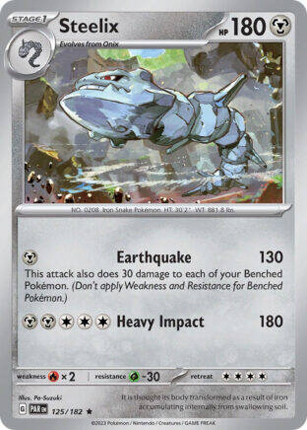 PAR 125 Steelix reverse holo