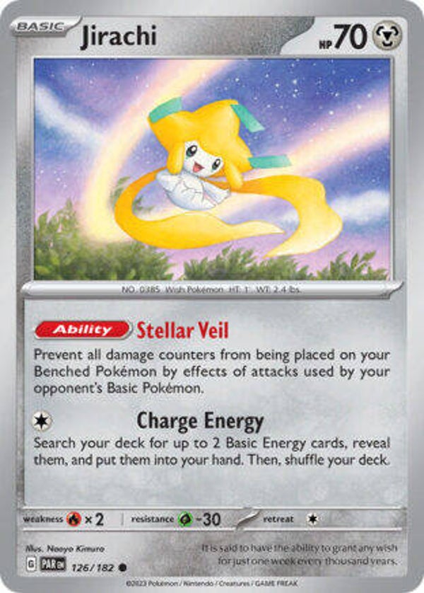PAR 126 Jirachi reverse holo