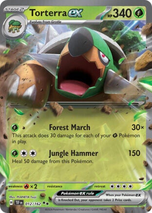 TEF 012 Torterra EX