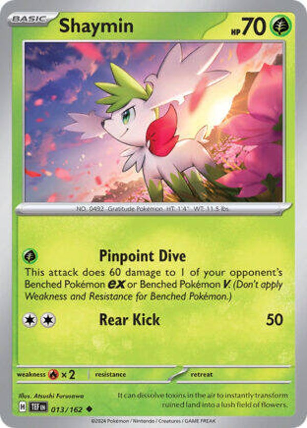 TEF 013 Shaymin reverse holo