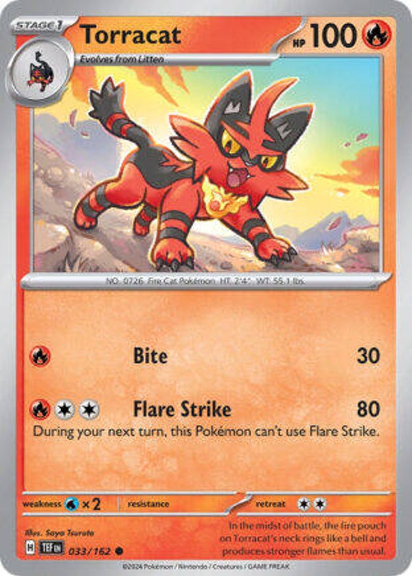 TEF 033 Torracat reverse holo