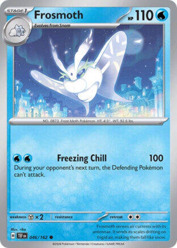 TEF 046 Frosmoth reverse holo