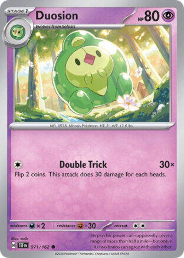 TEF 071 Duosion reverse holo