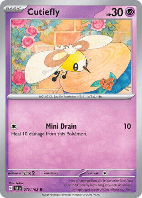 TEF 075 Cutiefly reverse holo