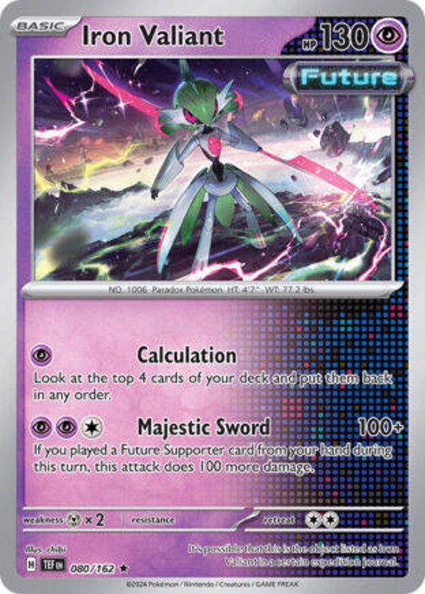 TEF 080 Iron Valiant reverse holo
