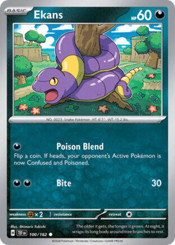 TEF 100 Ekans reverse holo