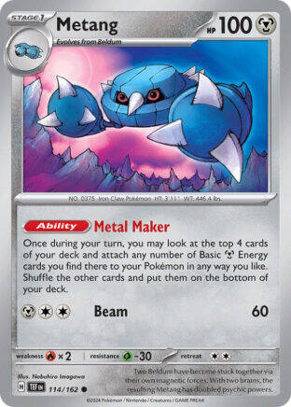 TEF 114 Metang reverse holo