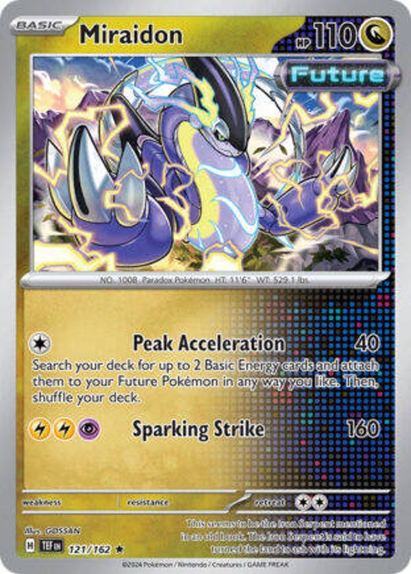TEF 121 Miraidon reverse holo