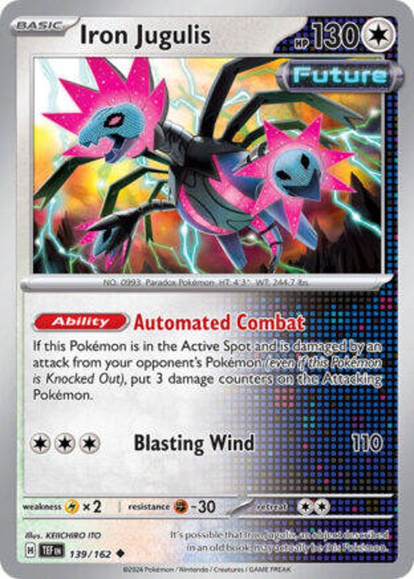 TEF 139 Iron Jugulis reverse holo