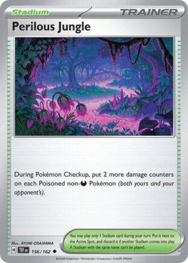 TEF 156 Perilous Jungle reverse holo