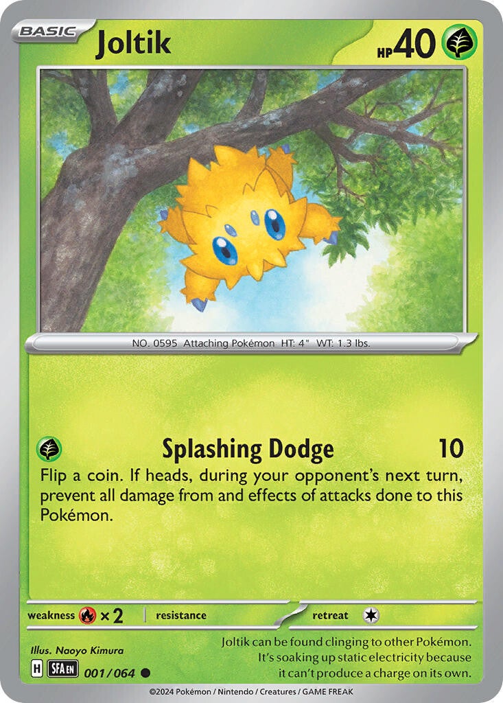 SFA 001 Joltik reverse holo