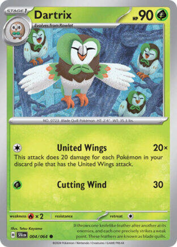 SFA 004 Dartrix reverse holo