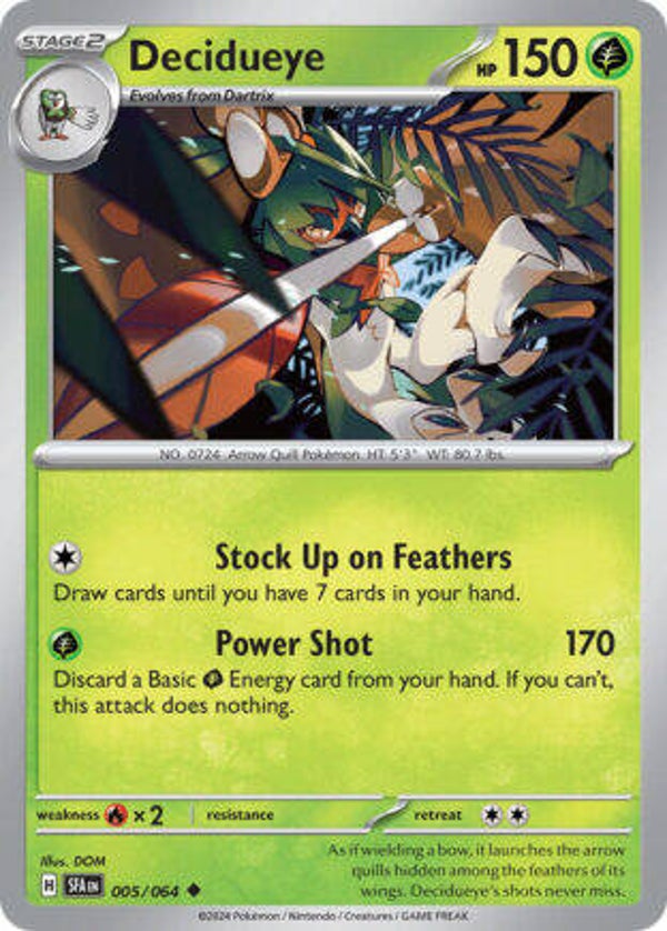 SFA 005 Decidueye reverse holo
