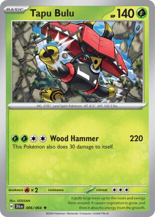 SFA 006 Tapu Bulu reverse holo