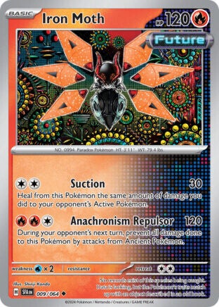SFA 009 Iron Moth reverse holo