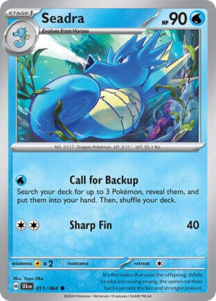 SFA 011 Seadra reverse holo