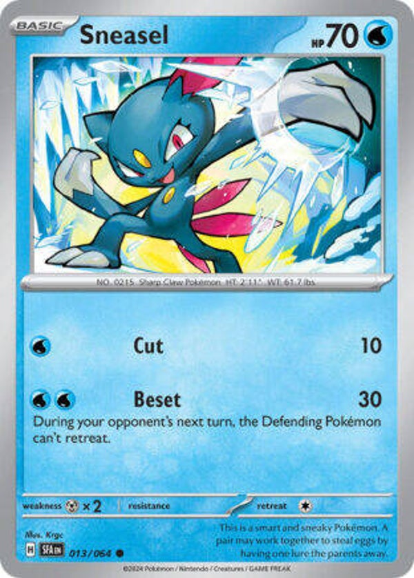 SFA 013 Sneasel reverse holo
