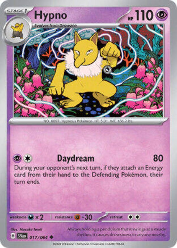 SFA 017 Hypno reverse holo