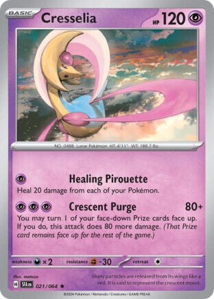 SFA 021 Cresselia reverse holo